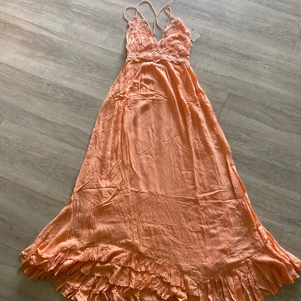 Beautiful Free People Maxi dress. NWT. From the intimately collection.